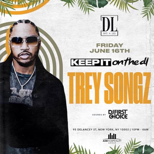 Trey Songz @ The DL 6/16