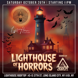 Lighthouse Of Horrors @ Lighthouse Rooftop - Saturday 10/26