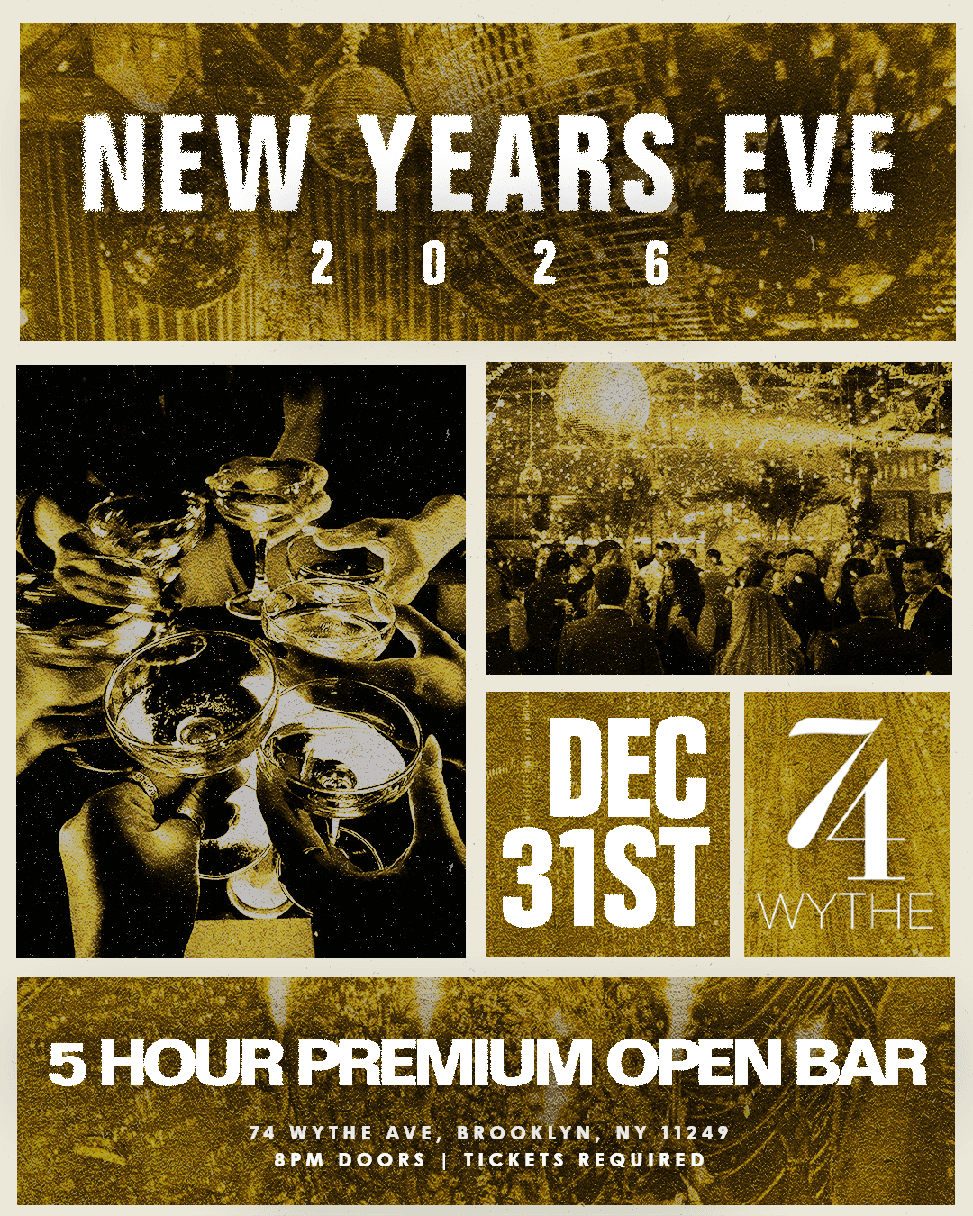 74Wythe NYE 2026 Party