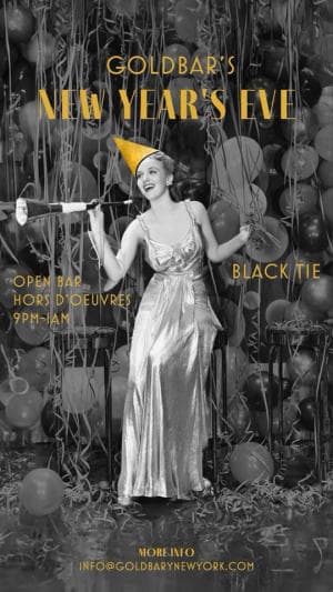 NEW YEARS EVE 2024 @ GOLDBAR