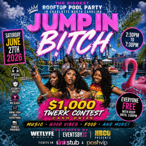 Jump In B!tch Rooftop Pool Party