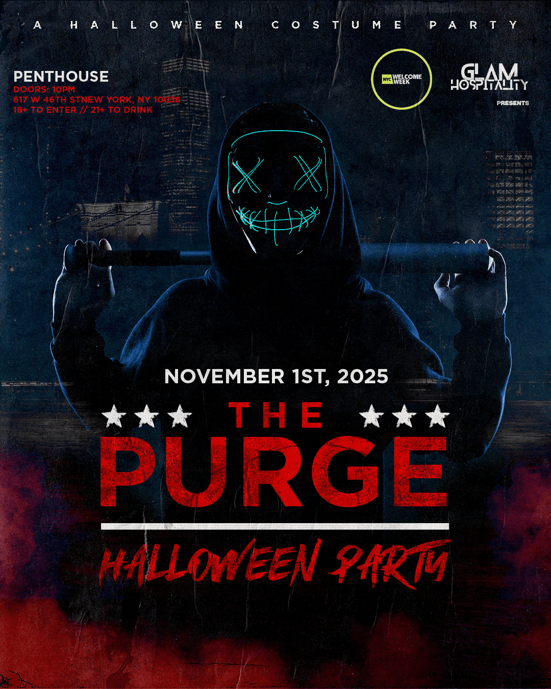 (18+) THE PURGE HALLOWEEN PARTY