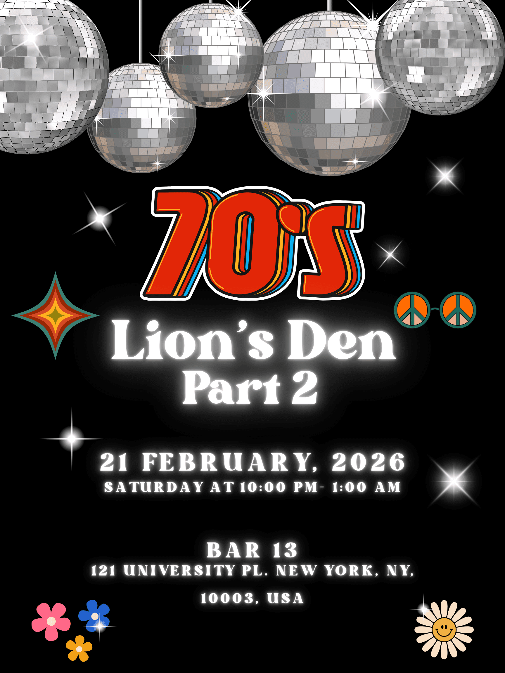 Lion's Den 2026- 70s