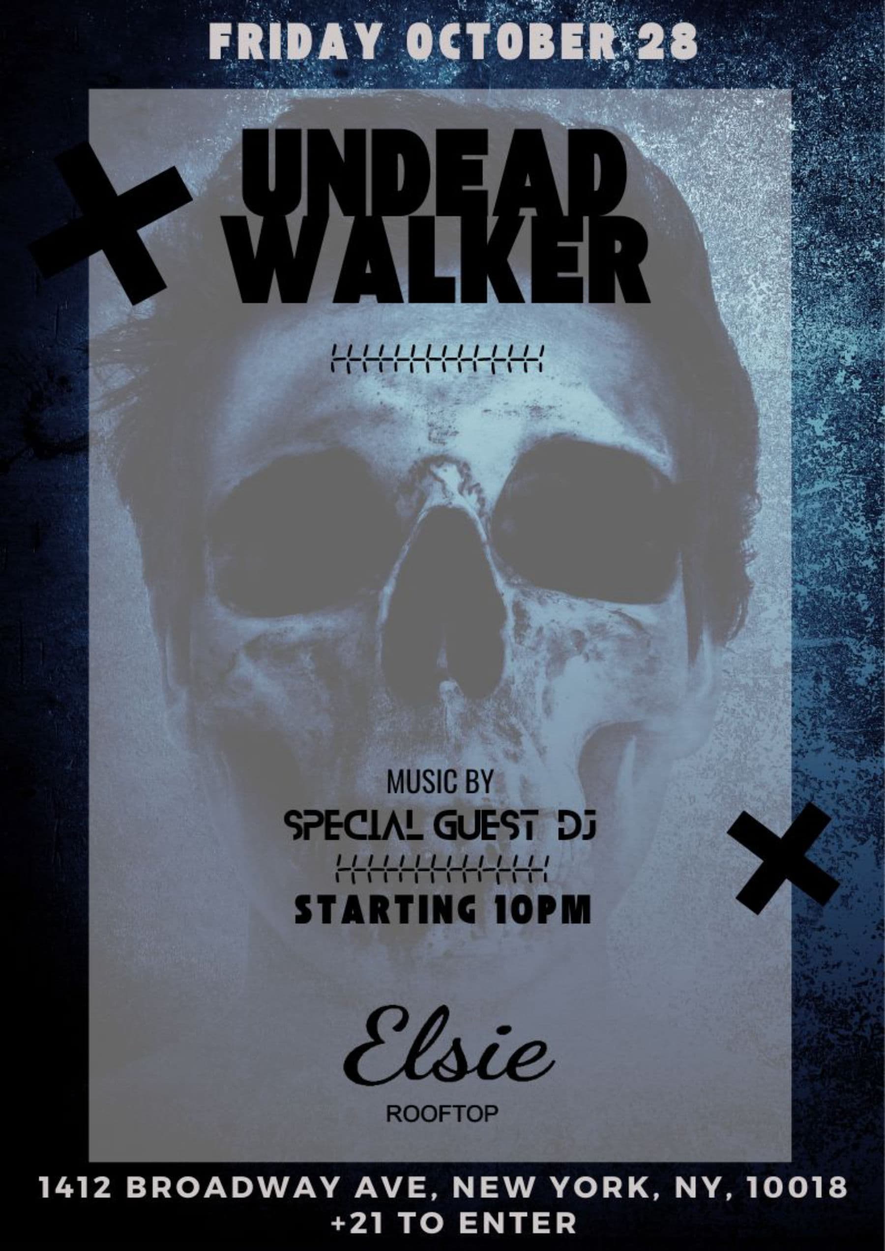 Elsie Rooftop Halloween Party - Friday 10/28