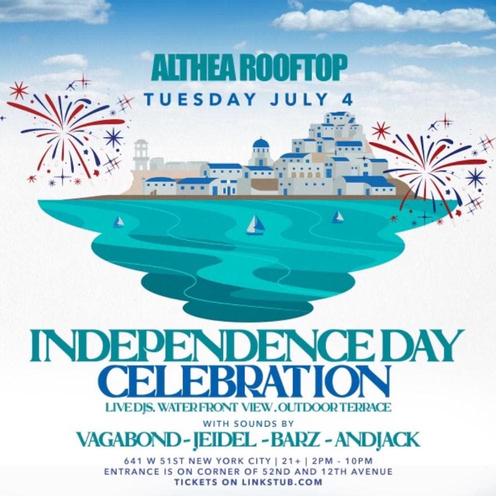 JULY 4TH @ ALTHEA ROOFTOP