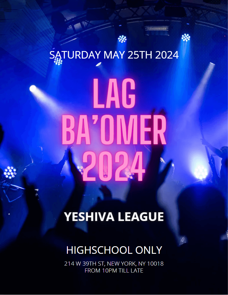 LAG BA’OMER 5/25 @ CLUB 214