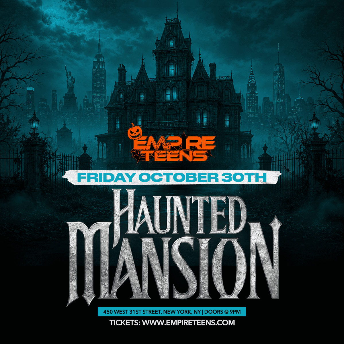 HAUNTED MANSION 10/30