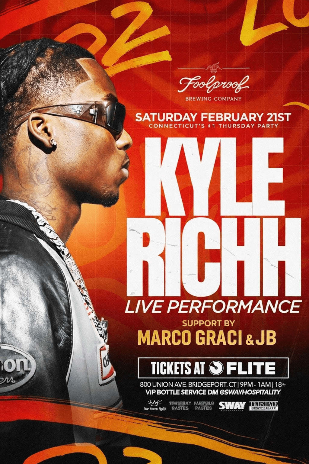 (18+) KYLE RICHH LIVE PERFORMANCE @ FOOLPROOF