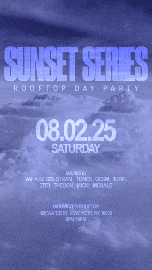 SUNSET SERIES @ HIGHWATER ROOFTOP 8/2