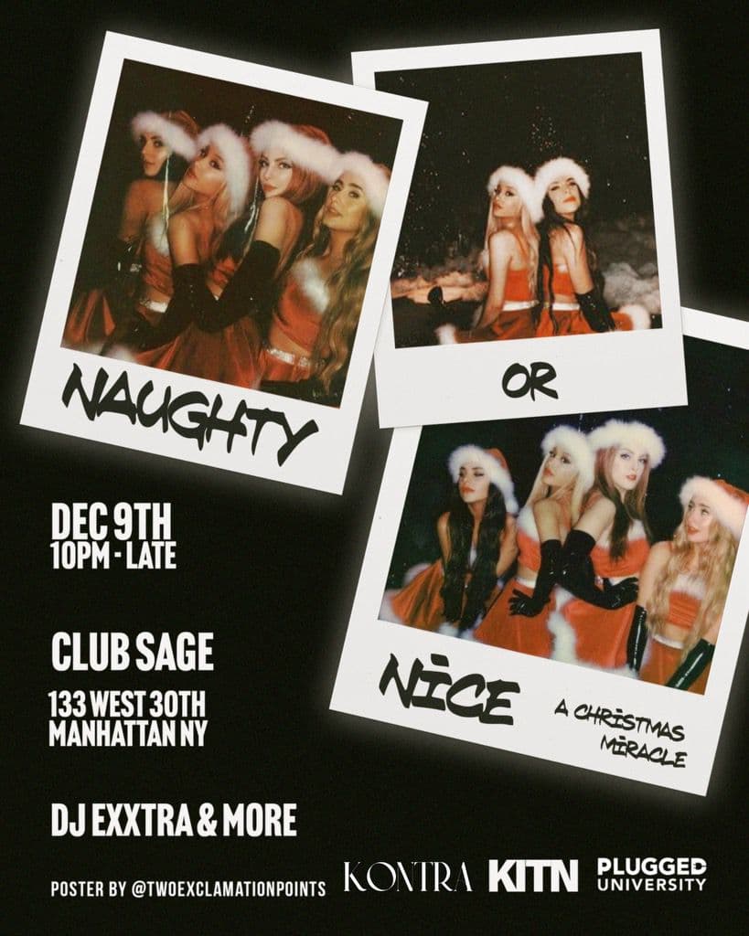 NAUGHTY OR NICE (18+) 12/9 @ CLUB SAGE