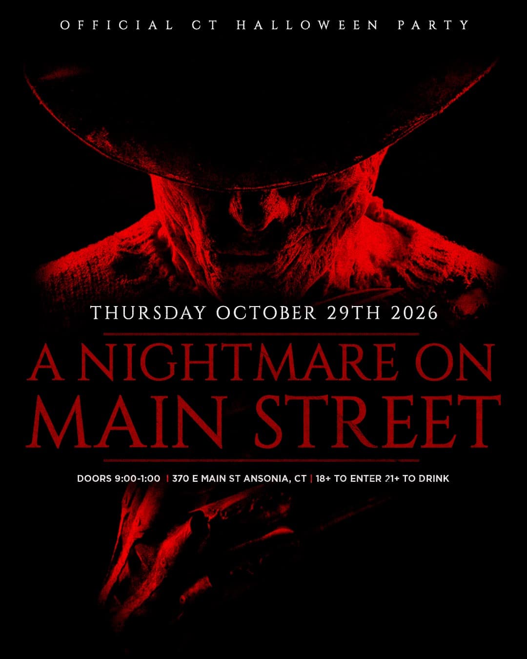 (18+) A NIGHTMARE ON MAIN STREET: HALLOWEEN PARTY