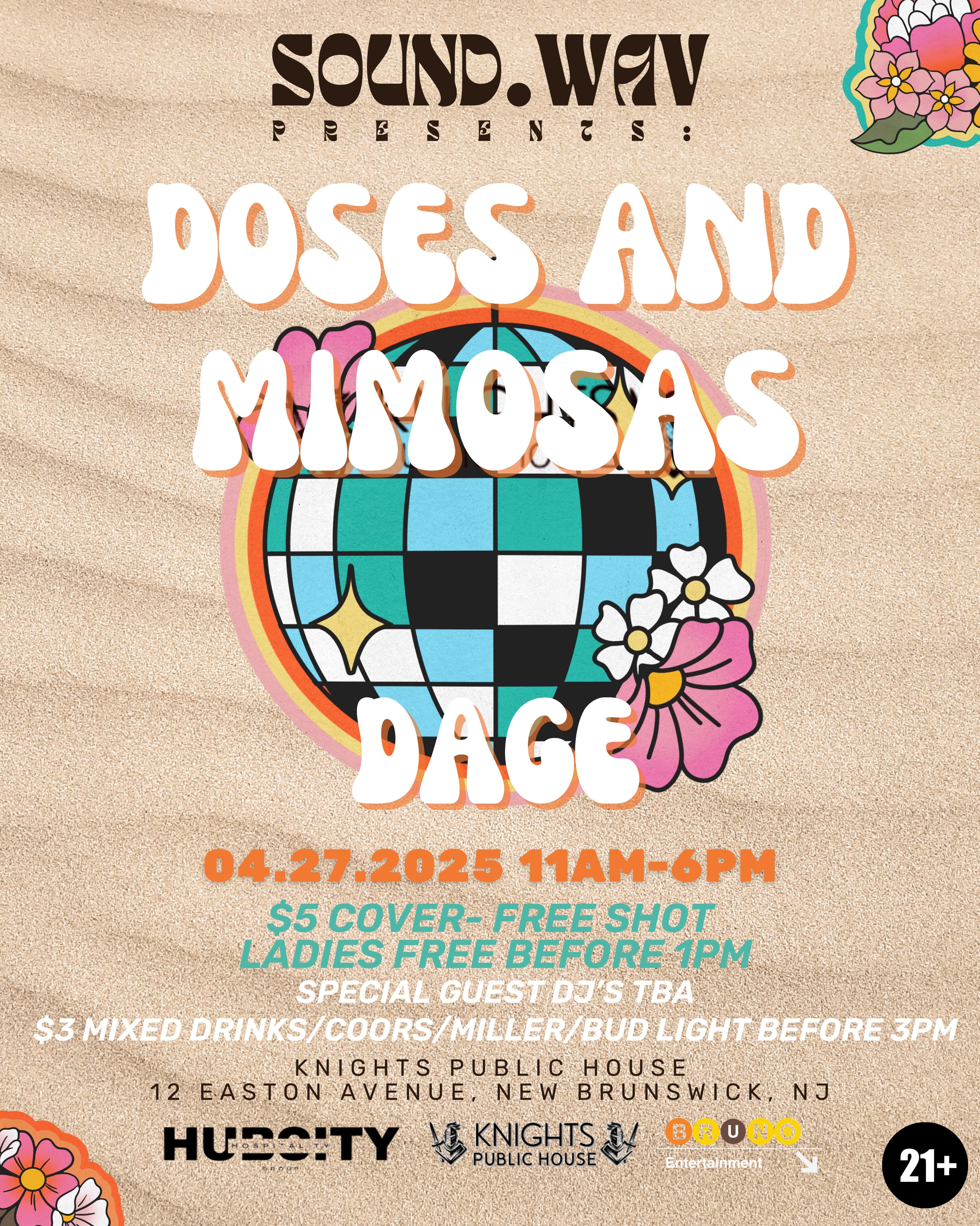 Doses and Mimosas Darty