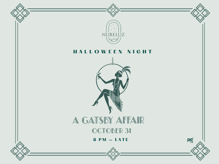 Halloween Night at Nubeluz: A Gatsby Affair - Saturday October 31st