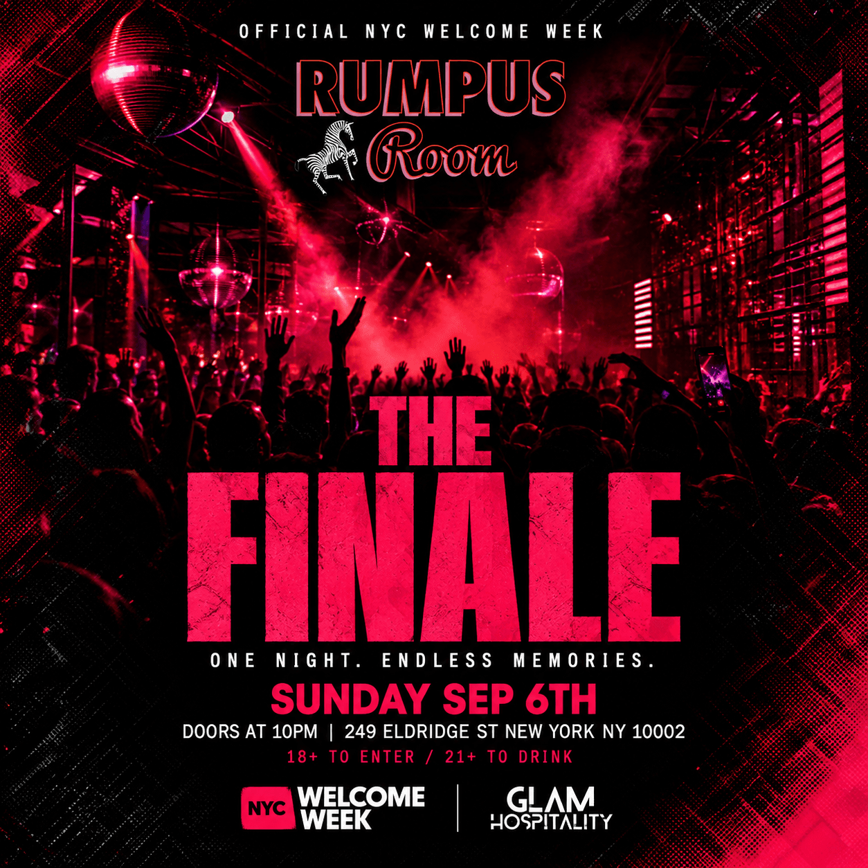 Welcome Week Grand Finale🥂