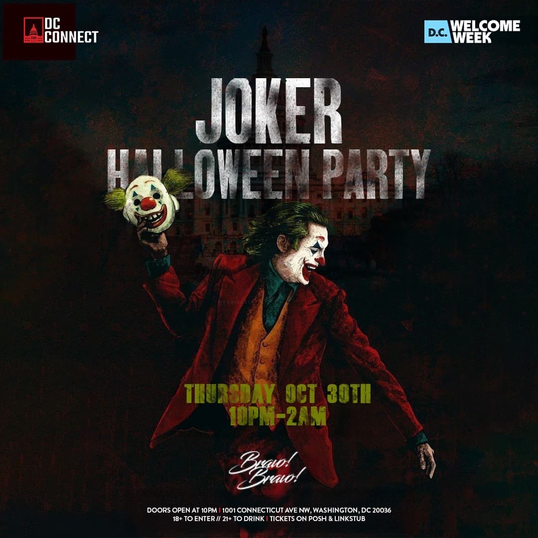 JOKER HALLOWEEN DANCE PARTY (18+)