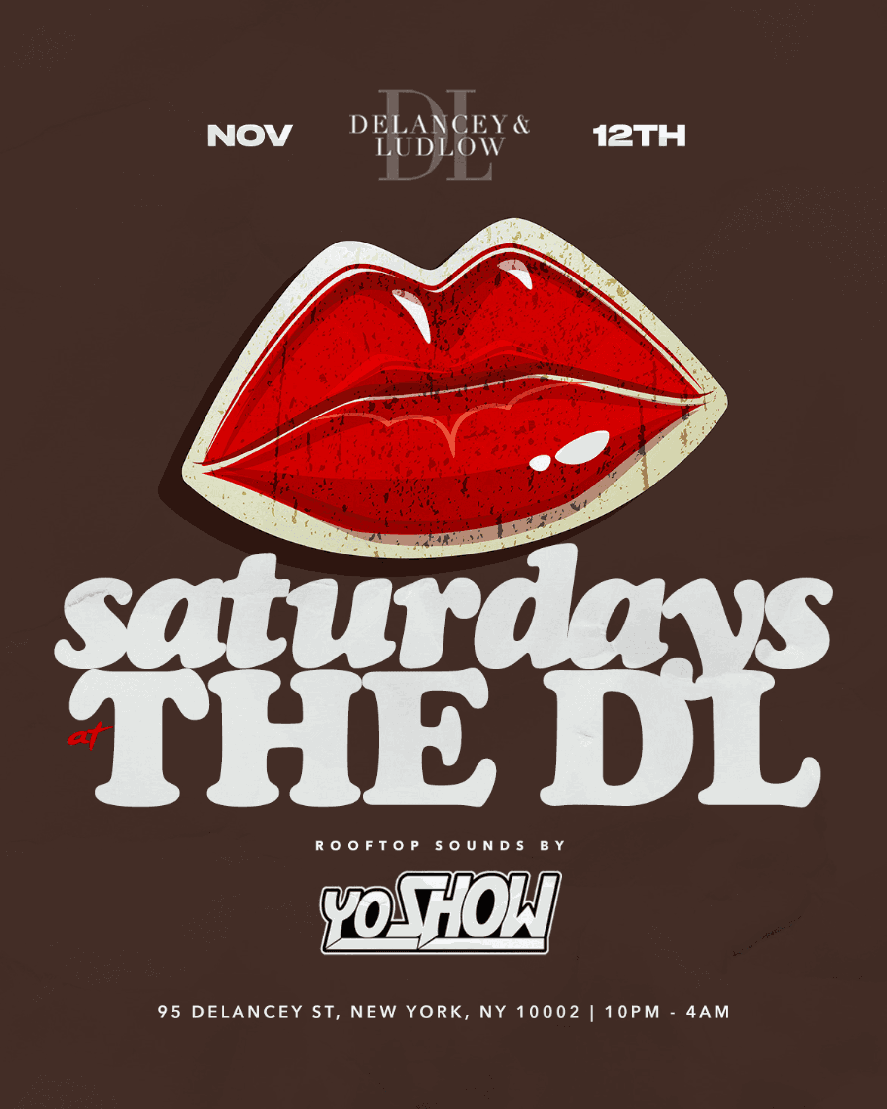 Saturdays @ The DL 11/12
