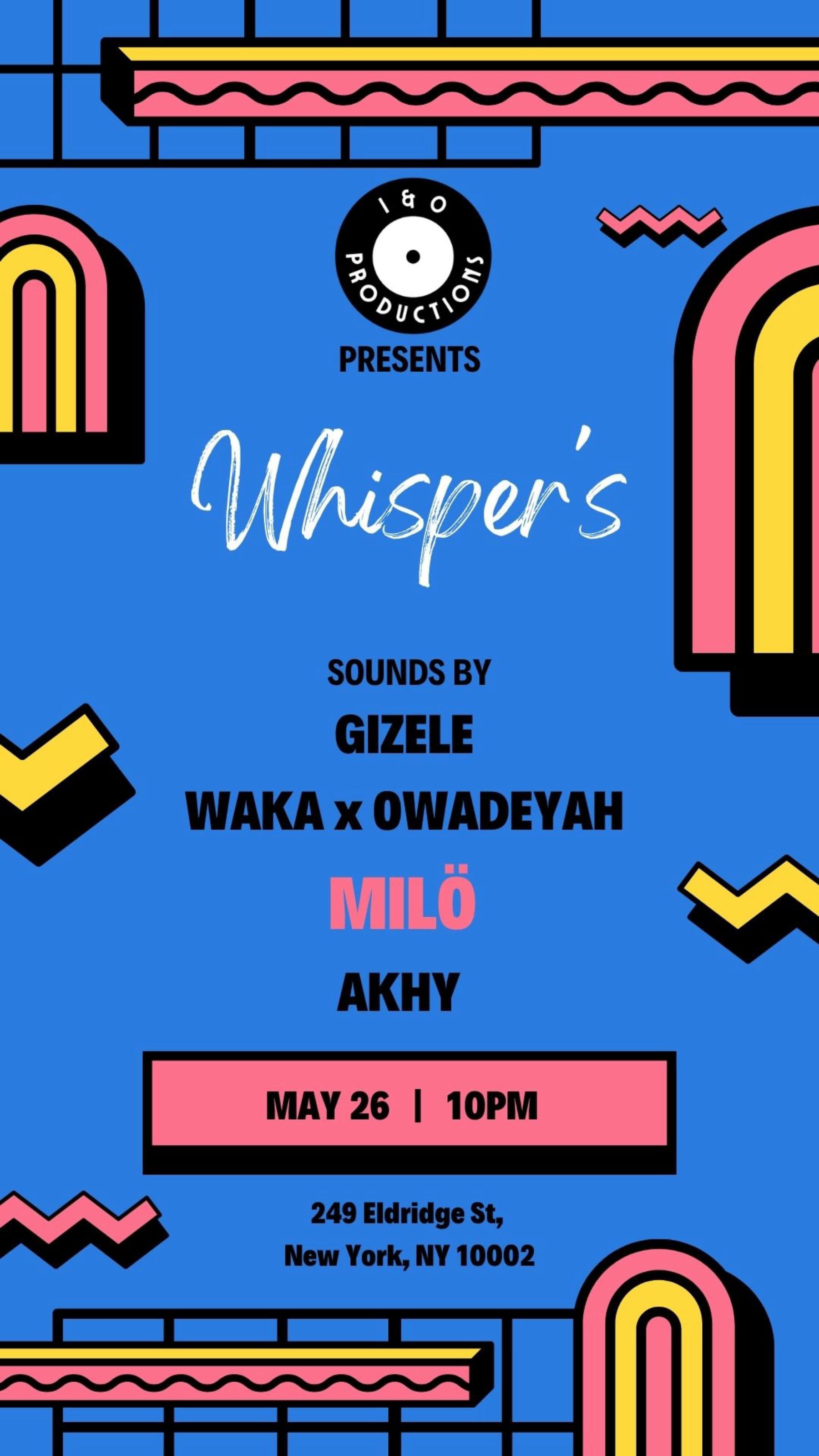Whisper's NYC