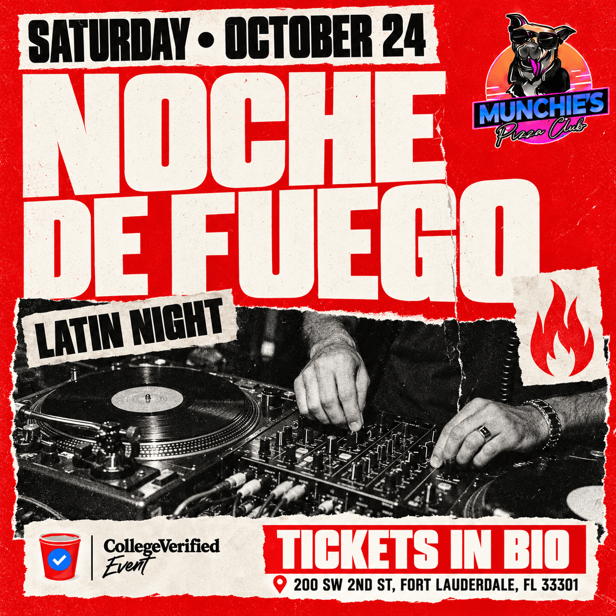 Noche De Fuego - Scandalous Saturdays