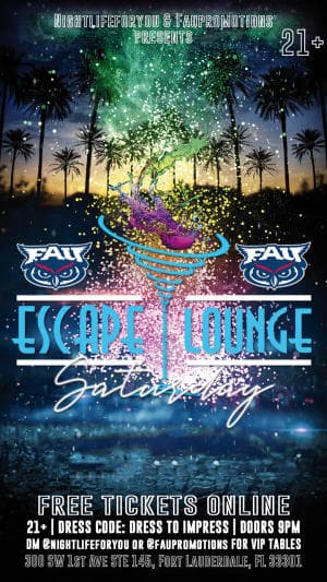 Escape Lounge Saturday's