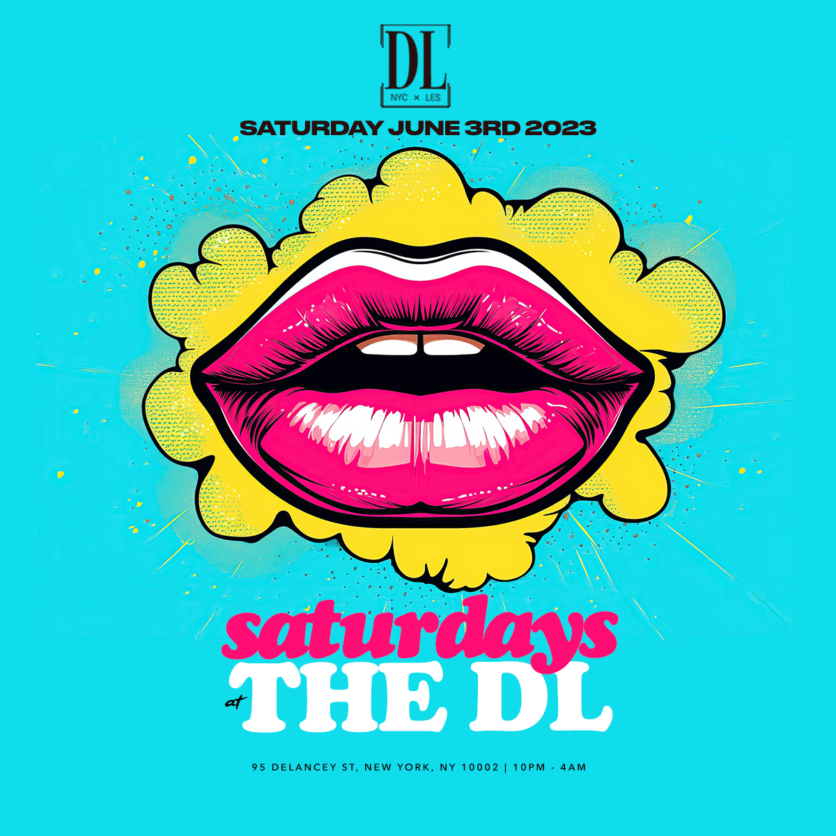 Gil’s Party: Saturday @ The DL 6/3
