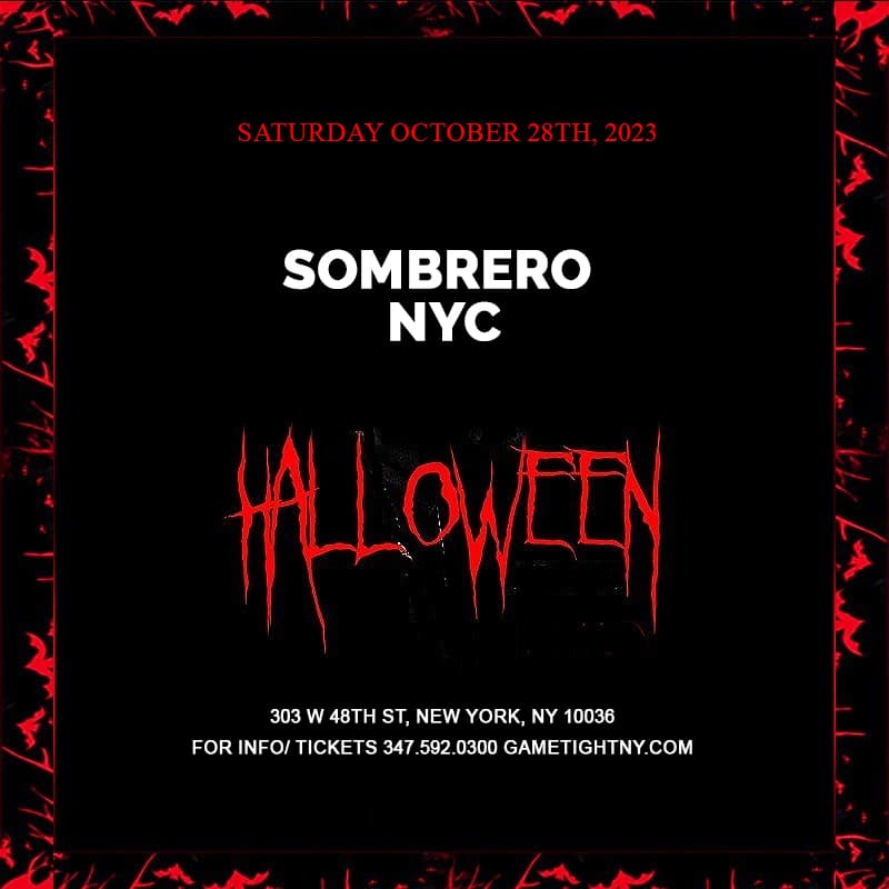 Sombrero NYC Halloween party 2023