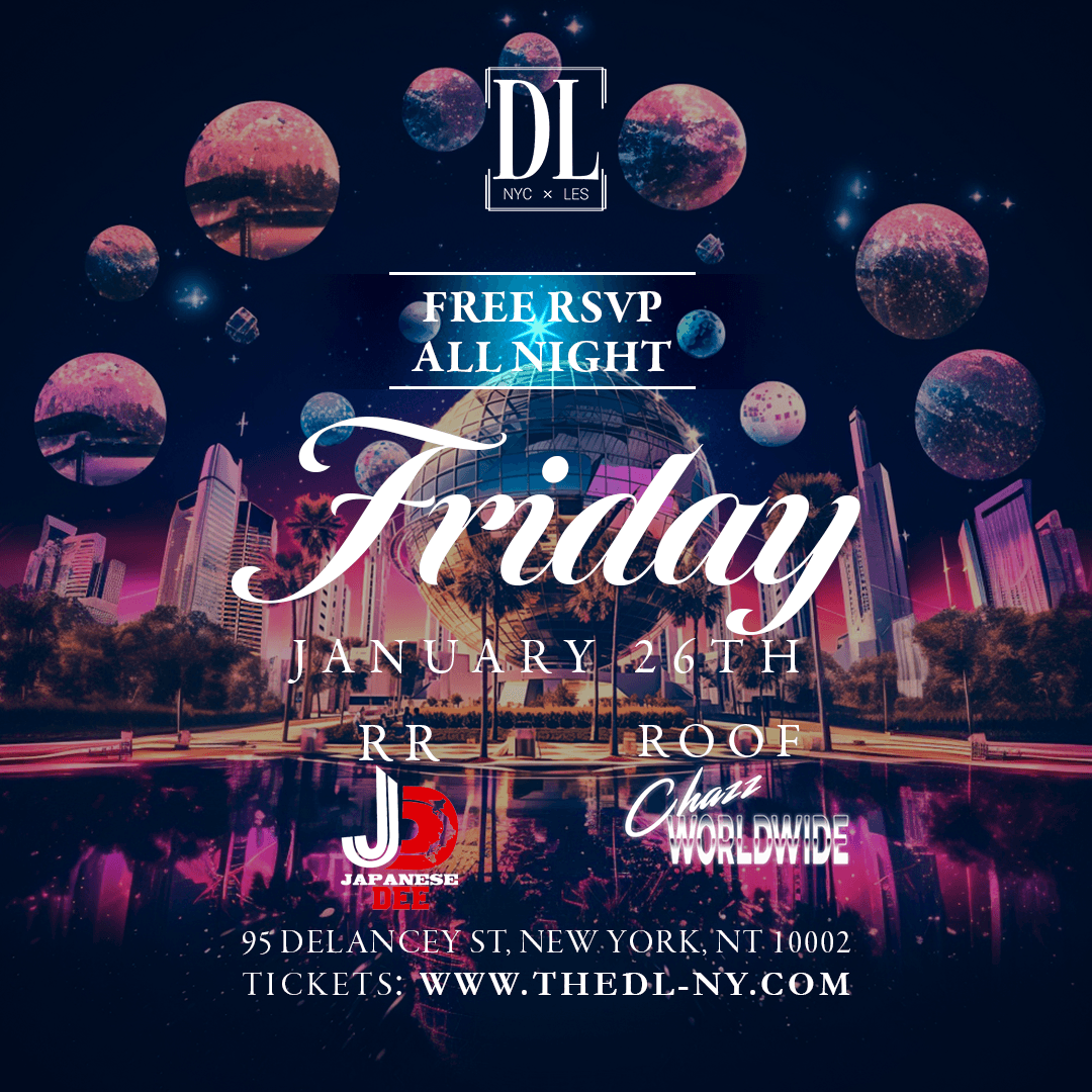 FRIDAY @ The DL 1/26
