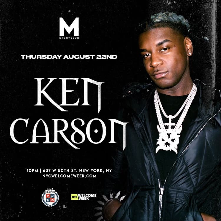 KEN CARSON @ M NIGHTCLUB (18+)