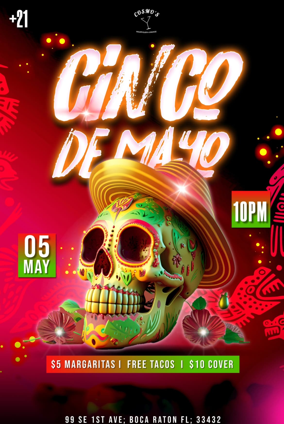 Cinco De Mayo @ Cosmo’s