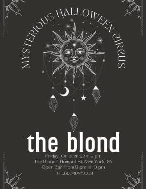 MYSTERIOUS HALLOWEEN CIRCUS 10/27 @ THE BLOND