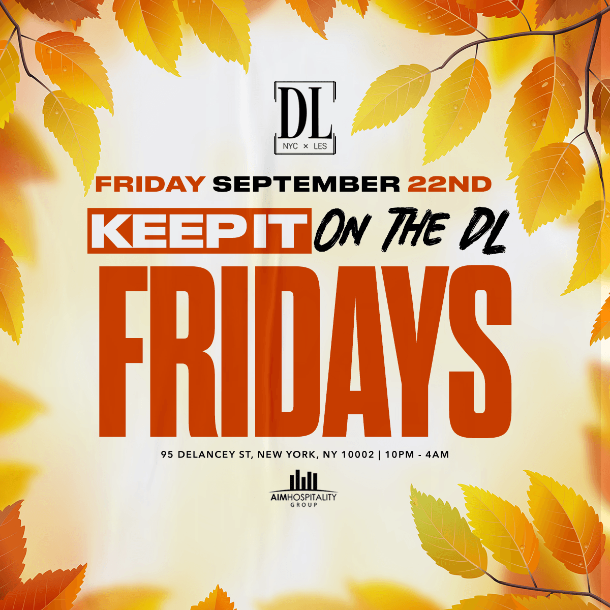 Chess’s Party: Friday @ The DL 9/22
