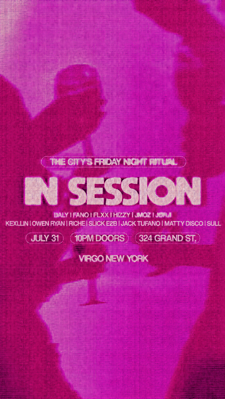VIRGO IN SESSION 7/31