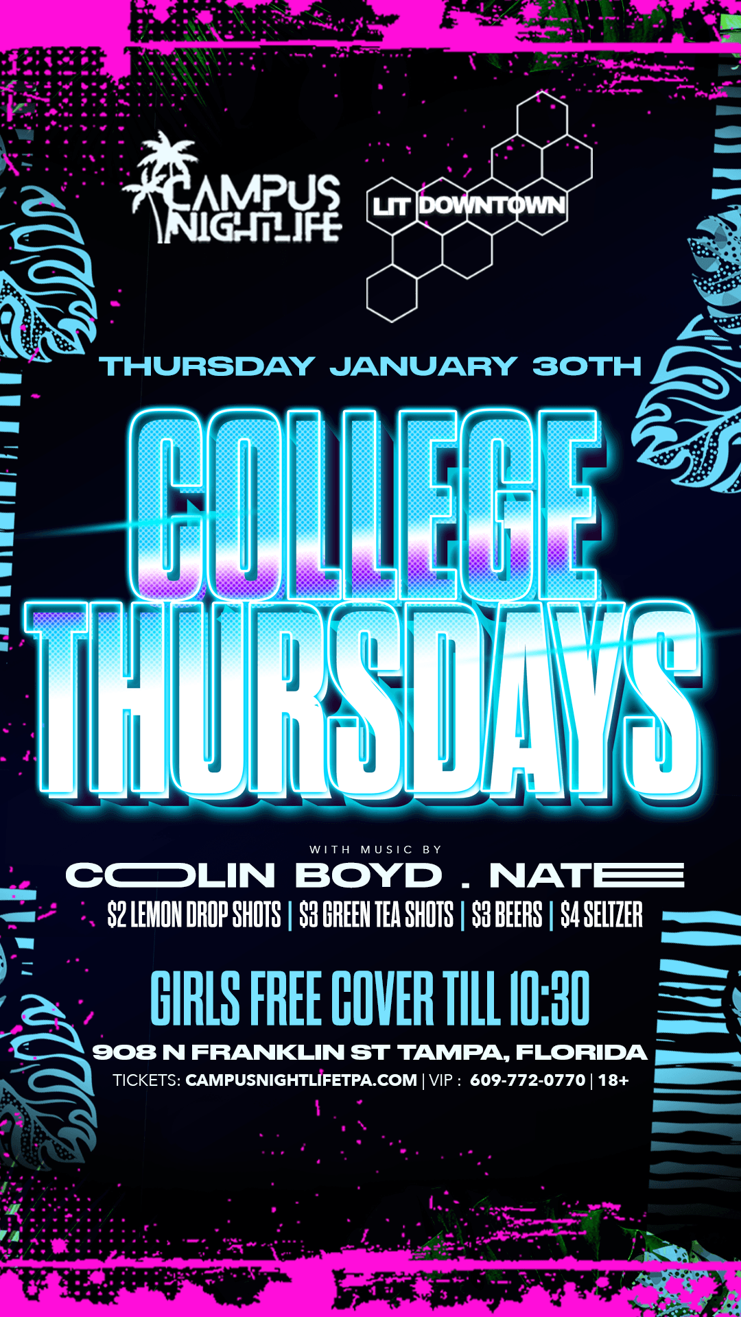 LIT COLLEGE THURSDAYS (SPRING EDITION)