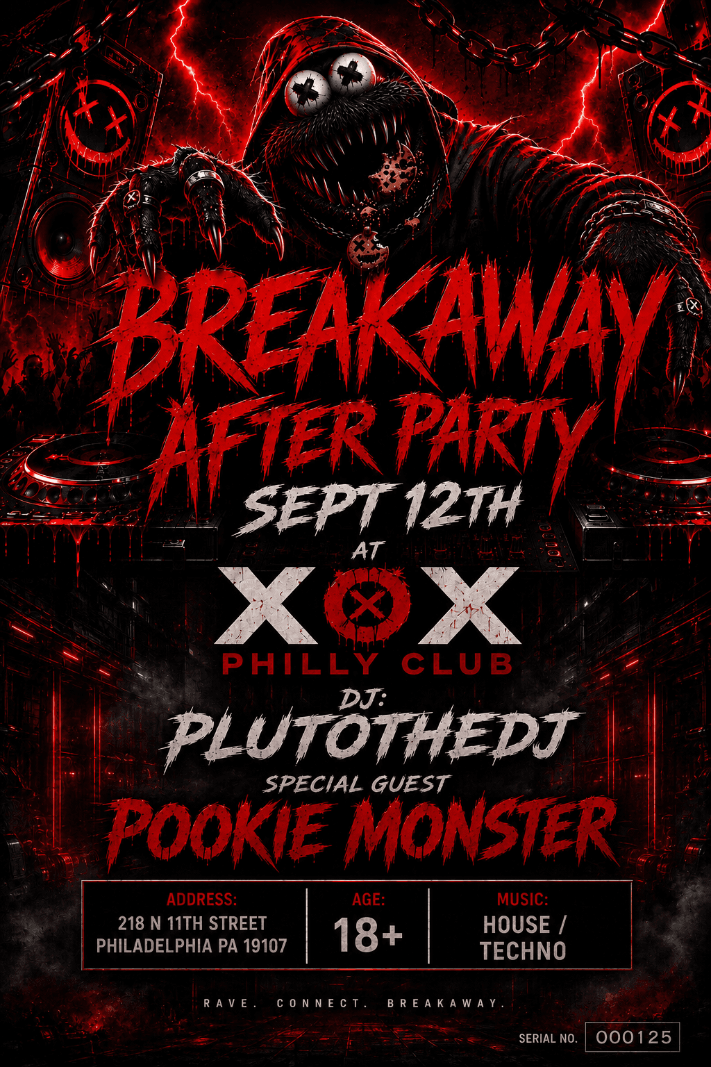 BREAKAWAY AFTER PARTY @ XOX PHILLY (18+)