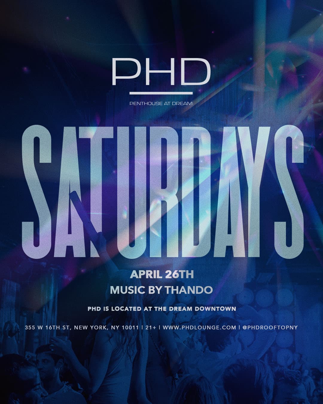 PHD SATURDAYS 04/26