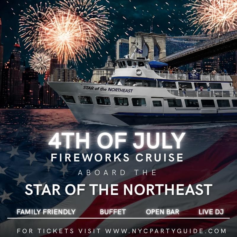 July 4th Ultimate Fireworks Party Cruise aboard Star Of The Northeast