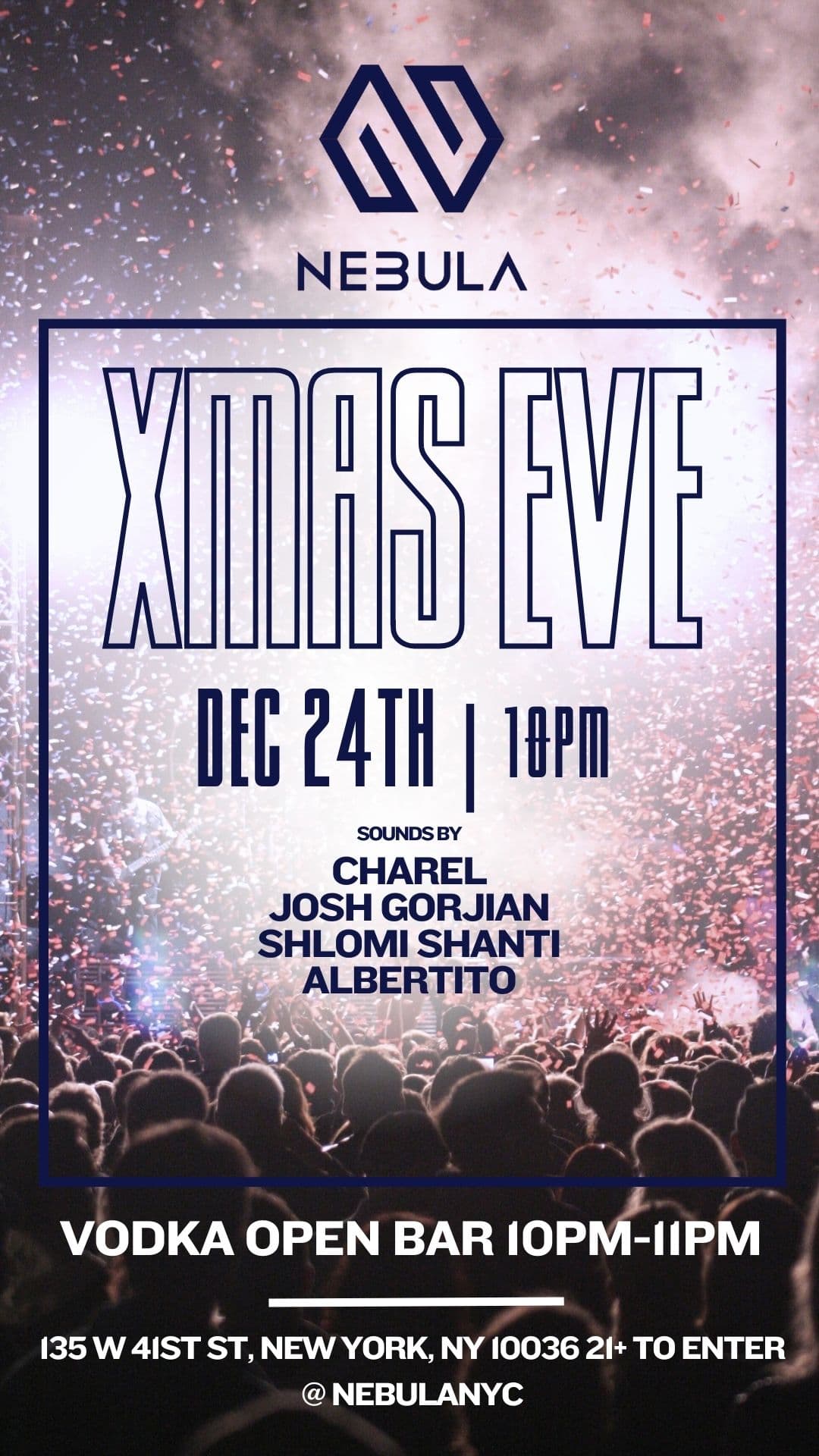 Nebula NYC - Christmas Eve Party - Sunday 12/24