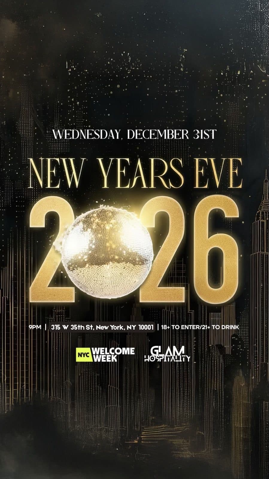 NEW YEARS EVE 2026🥂