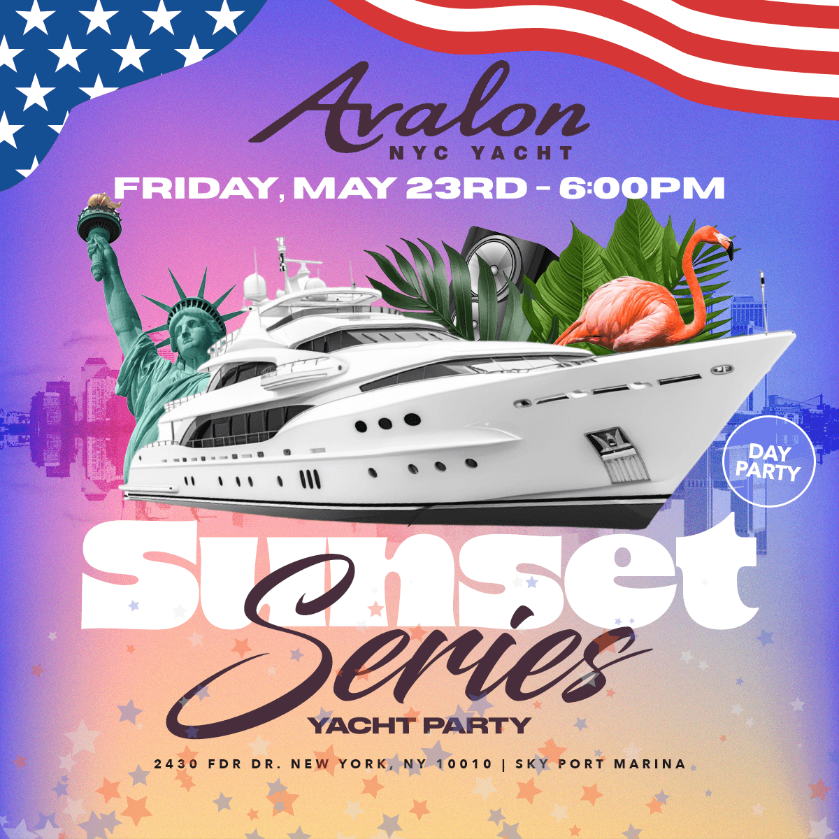 AVALON NYC YATCH PARTY