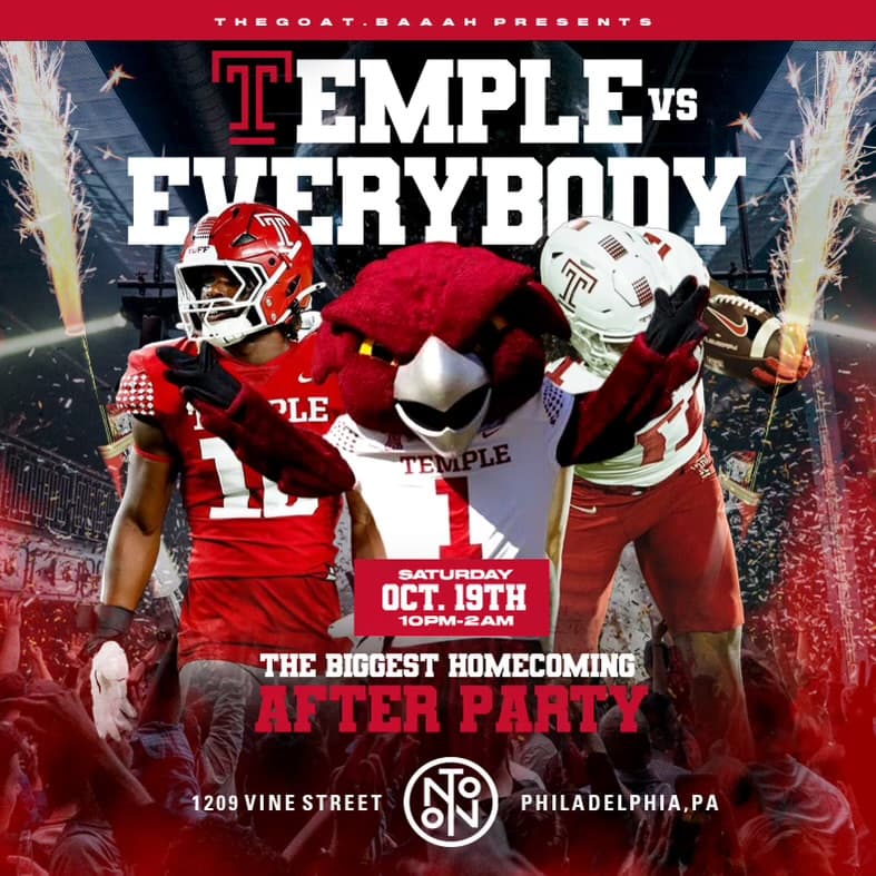 Temple university Vs Everybody 🍒🦉🔥
