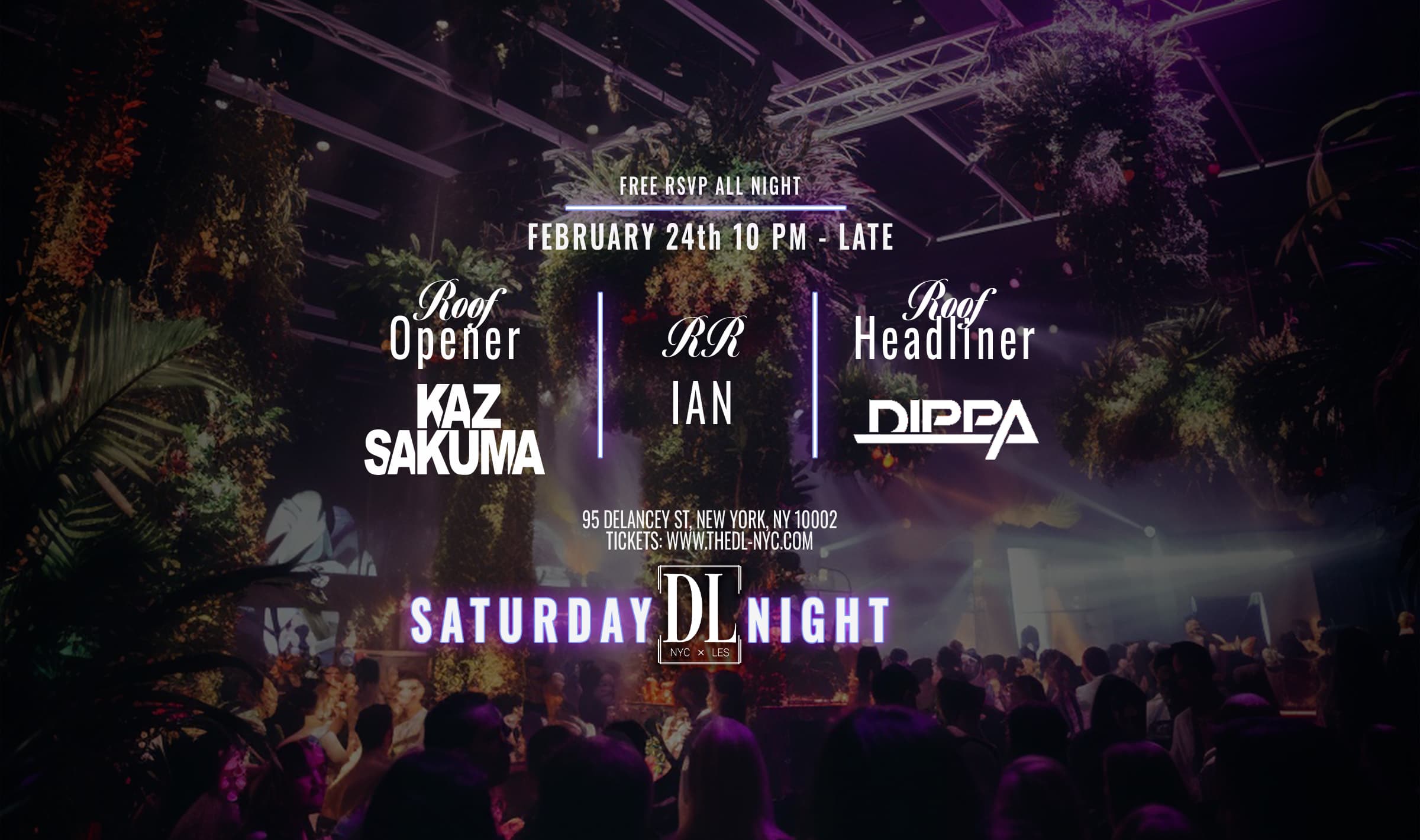 Saturday @ The DL 2/24