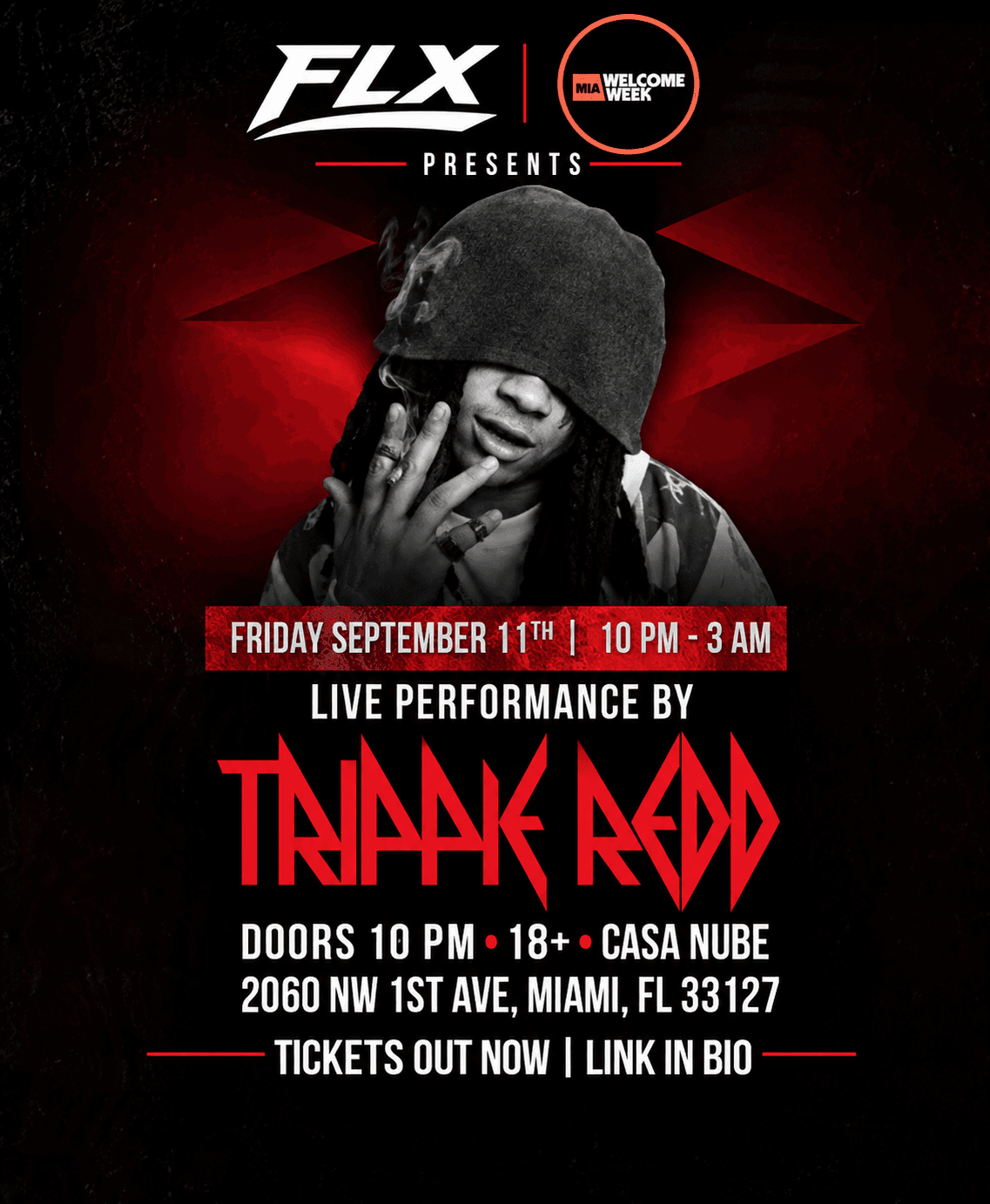 (18+) TRIPPIE REDD LIVE PERFORMANCE - FRI SEPT. 11
