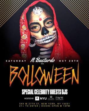 BOLLOWEEN THURSDAY 10/28 @ BASTARDO