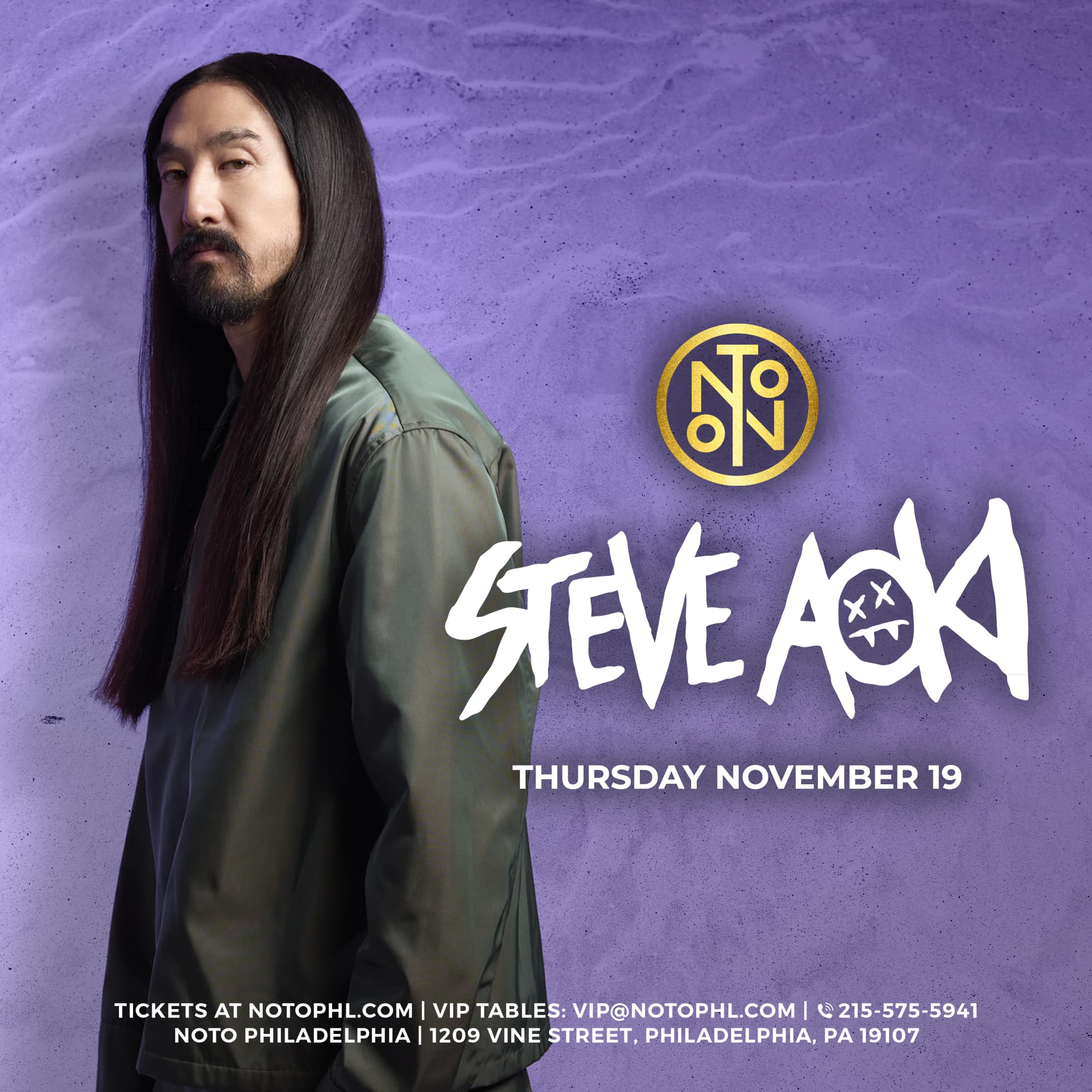 Steve Aoki @ NOTO Philadelphia
