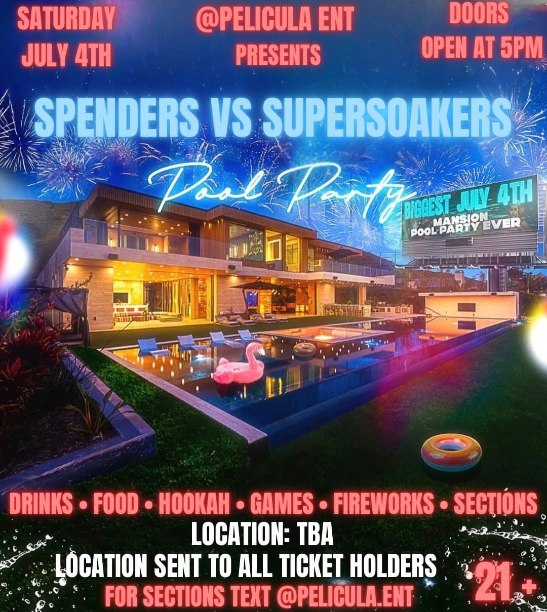 SPENDERS VS SUPERSOAKERS