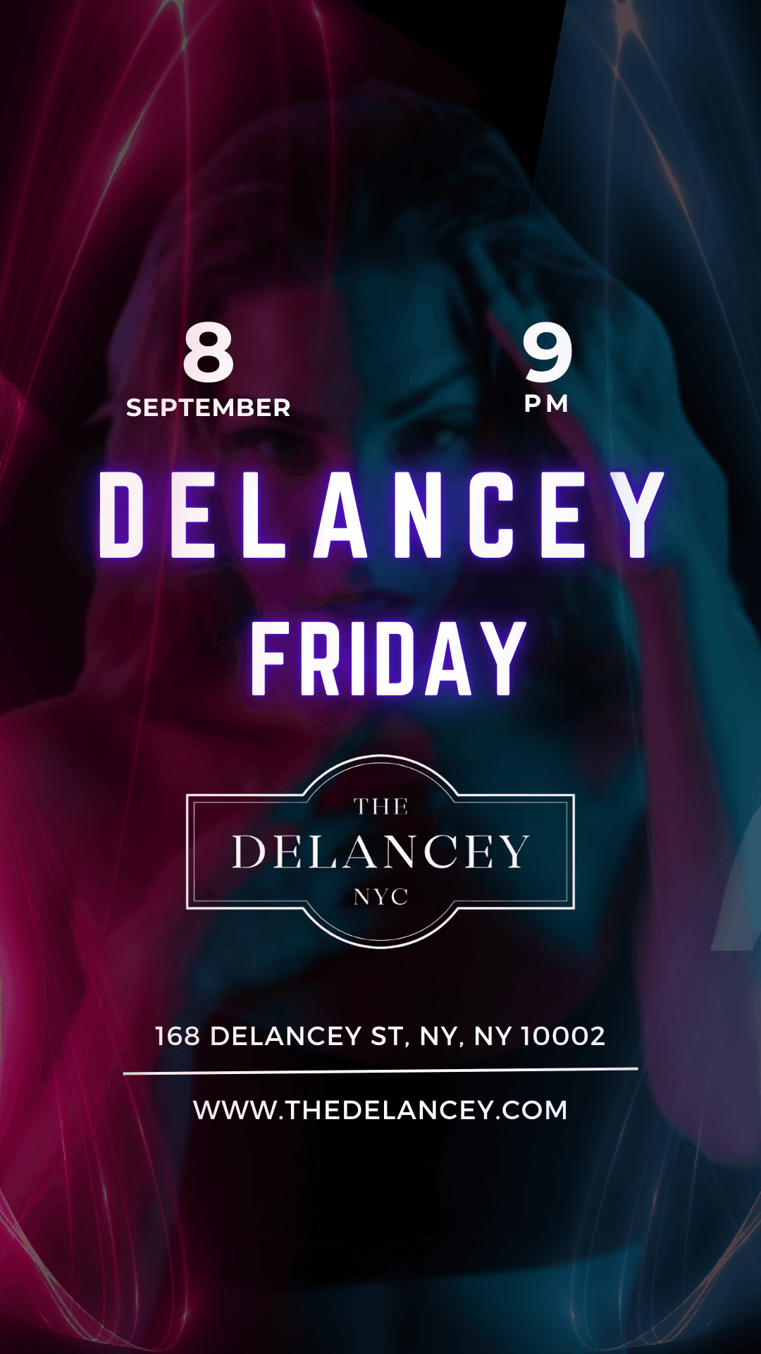 FRIDAY NIGHT @ THE DELANCEY 9/8