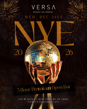 Versa Rooftop NYE 2026 Party