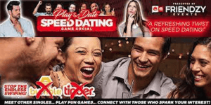 PLAY & DATE SINGLES SPEED DATING!