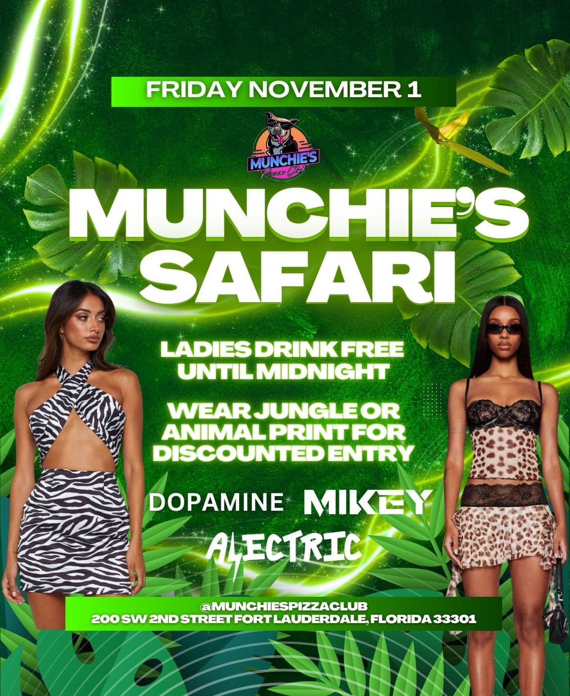 11/01 MUNCHIE'S SAFARI @ MUNCHIE'S FORT LAUDERDALE