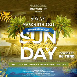 SPRING BREAK @ SWAY