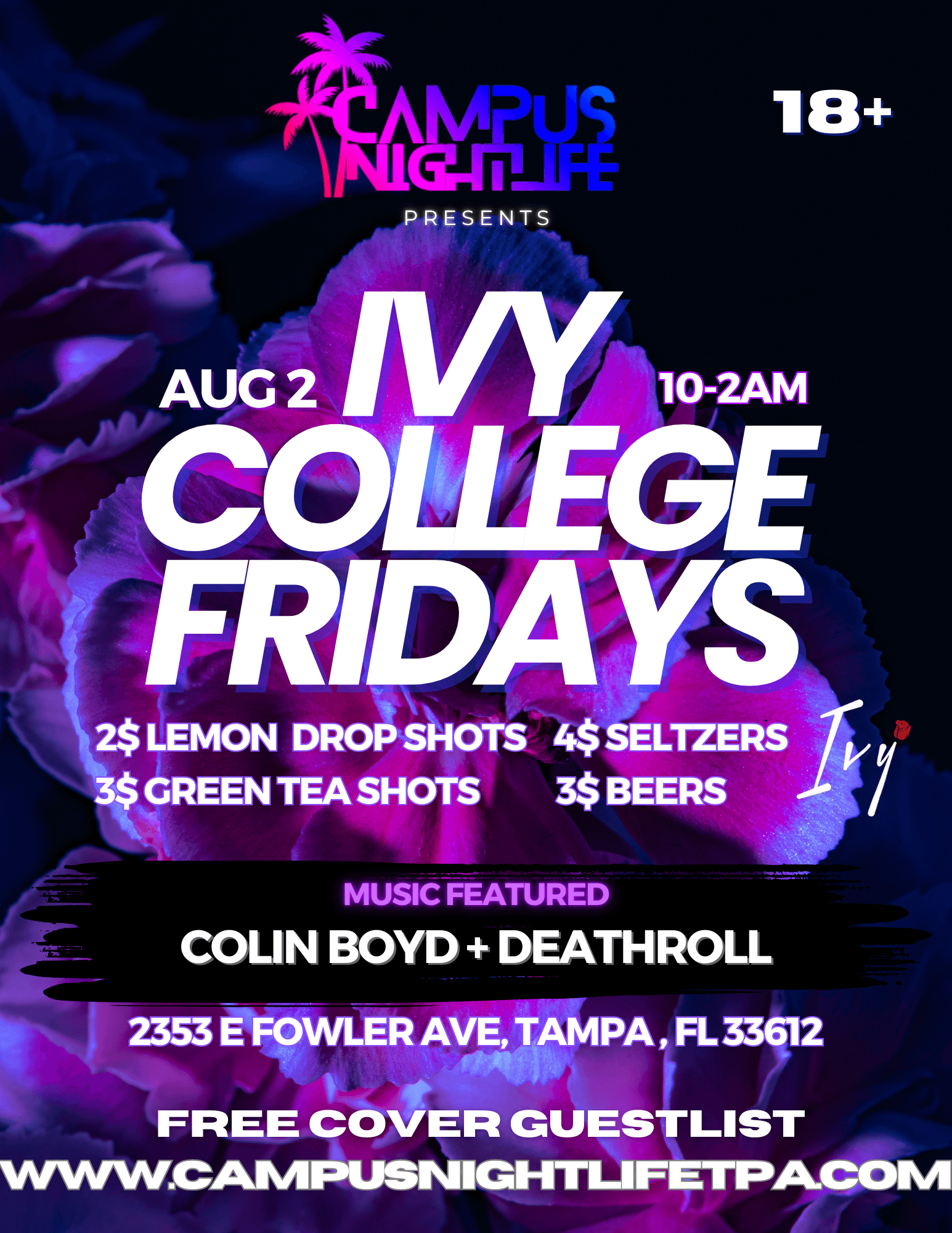 IVY College Fridays (SUMMER EDITION)